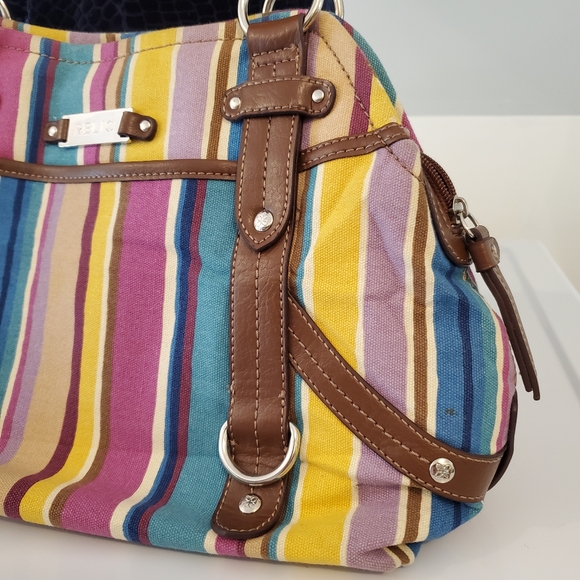 Relic Boho Colorful Striped Shoulder Bag - Picture 2 of 9